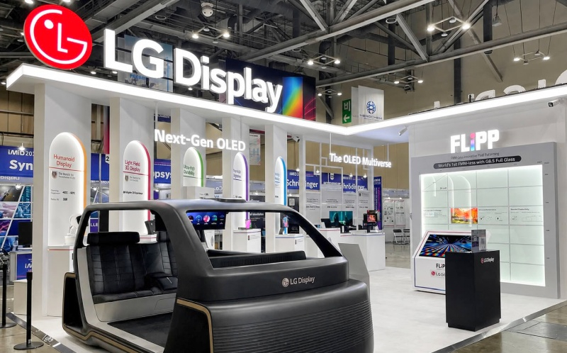 LG Display представила работающую безмасочную технологию печати OLED-дисплеев следующего поколения
