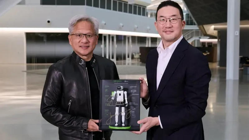 LG построит человекоподобных роботов с мозгами Nvidia — дебют намечен на 2027 год