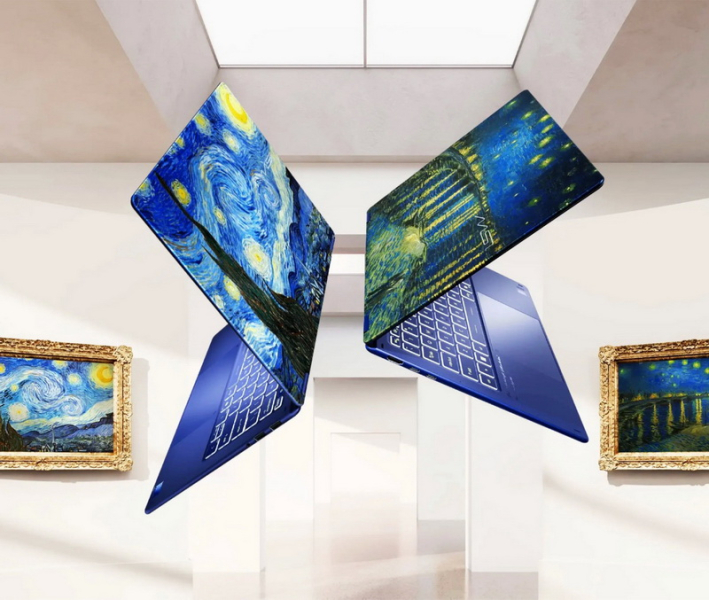 MSI оценила ноутбук Prestige 14 Flip AI+ Vincent van Gogh Edition с картинами Ван Гога в €2499
