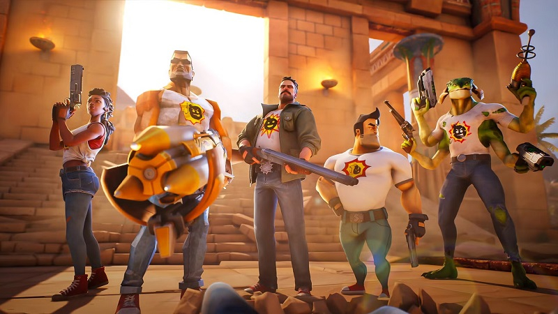 Новый геймплейный трейлер подтвердил дату выхода Serious Sam: Shatterverse — адреналинового шутера на пятерых про мультивселенную Сэмов