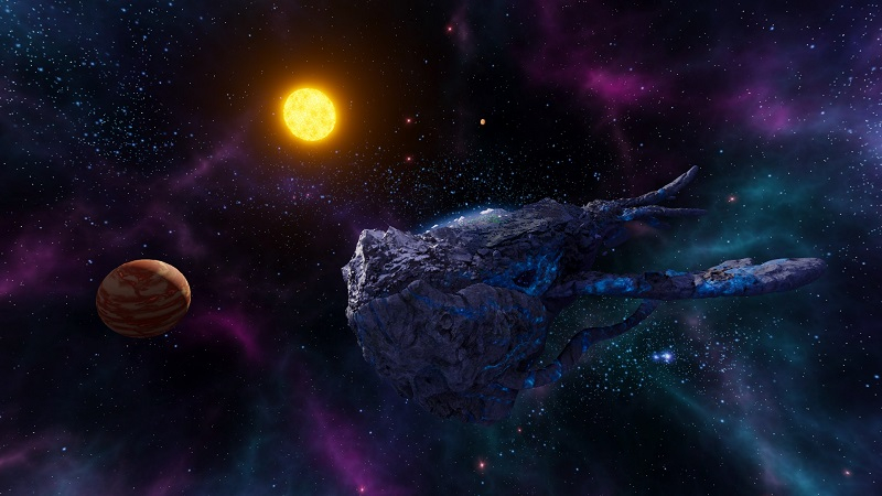 Новый трейлер подтвердил дату выхода Beyond These Stars — градостроительной стратегии о жизни на спине космического кита