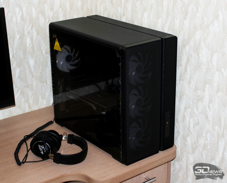 Обзор и тестирование корпуса SAMA S50 Black: а где в нём место под блок питания?