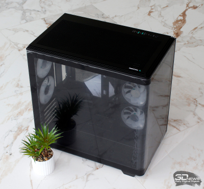 Обзор и тестирование панорамного корпуса DeepCool CG590U 5F