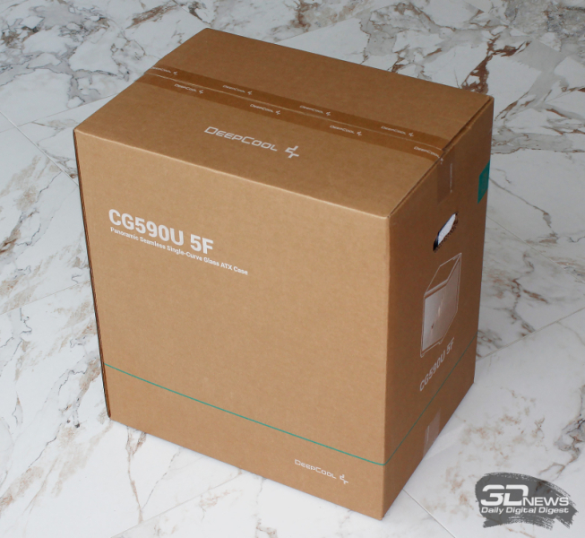 Обзор и тестирование панорамного корпуса DeepCool CG590U 5F