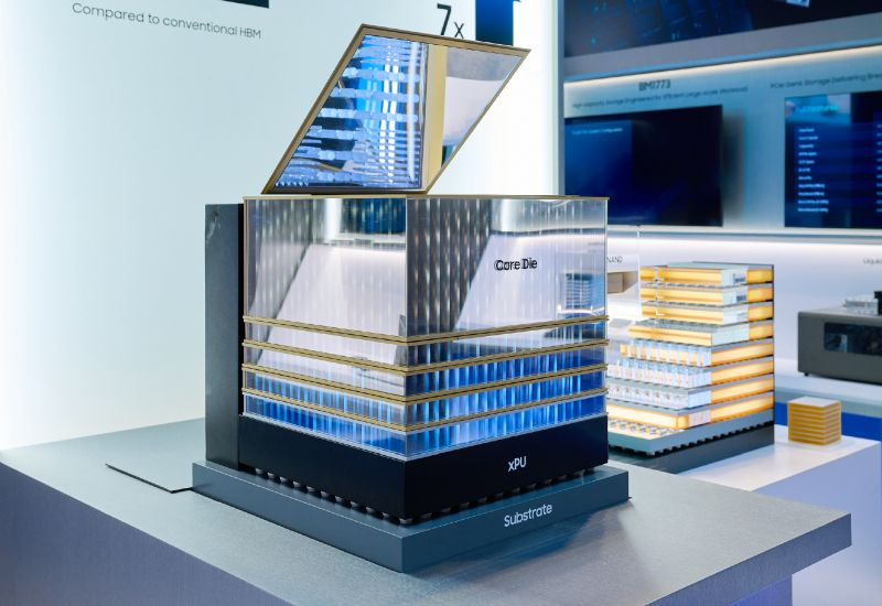 Samsung анонсировала память zHBM и zNAND-O, показала LPDDR5X-PIM и V10 BV-NAND