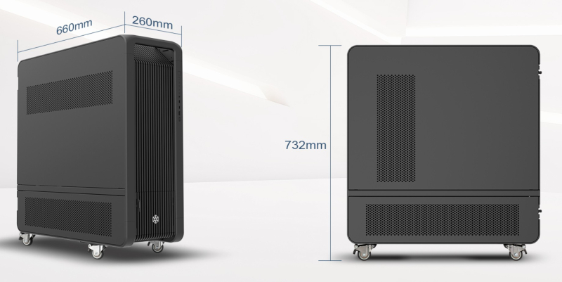 SilverStone выпустила огромный корпус ALTA T2 для рабочих станций с несколькими GPU