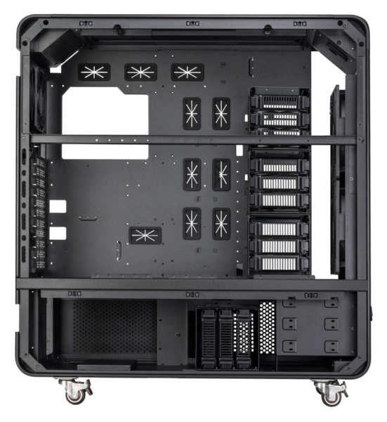 SilverStone выпустила огромный корпус ALTA T2 для рабочих станций с несколькими GPU