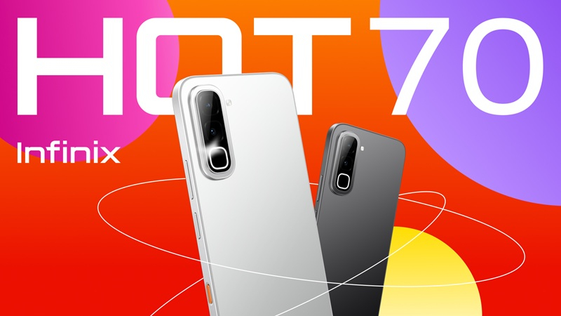 Смартфон Infinix HOT 70 с ёмкой батареей и кнопкой быстрого доступа к ИИ поступил в продажу в России