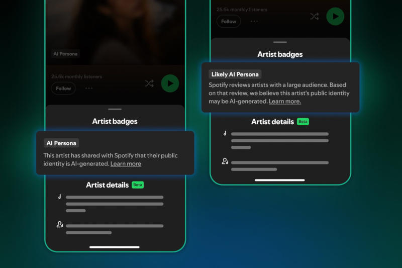 Spotify исключила ИИ-исполнителей из рекомендательного алгоритма
