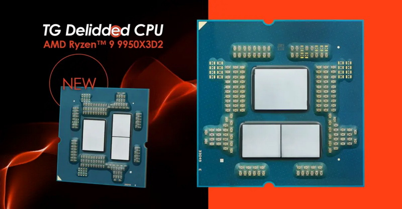 Thermal Grizzly начала продавать скальпированные AMD Ryzen 9 9950X3D2 за 00
