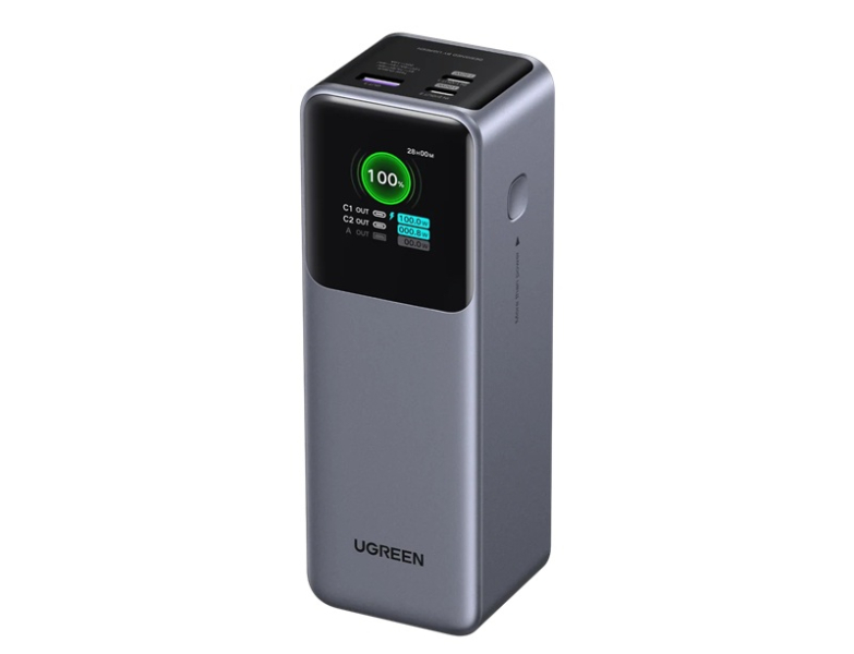 UGREEN выпустила в России зарядку Nexode Air на 65 Вт, магнитный аккумулятор MagFlow на 10 000 мА·ч и пауэрбанк Nexode Pro на 200 Вт и 25 000 мА·ч