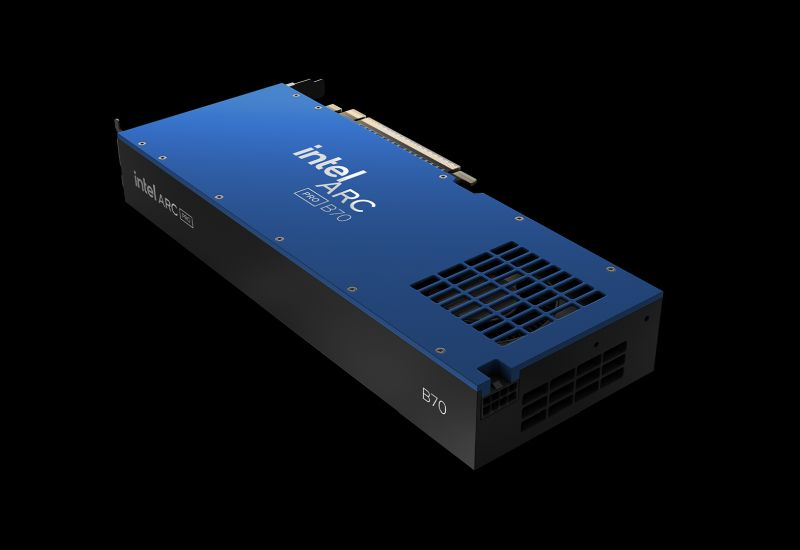 Видеокарта Intel Arc Pro B70 всего за месяц подорожала на 46 %