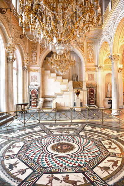 Искусство под ногами: 5 самых красивых полов мира