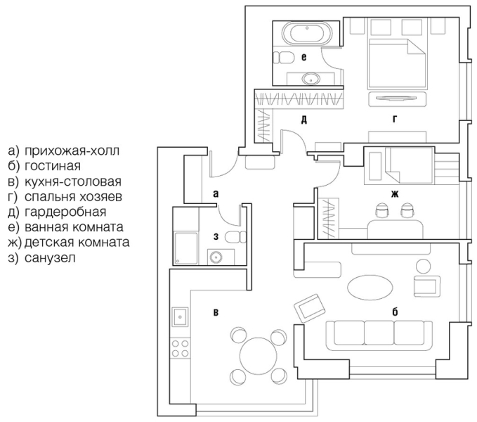 Квартира для Мисс Вселенная: 85 кв. м красоты и гармонии