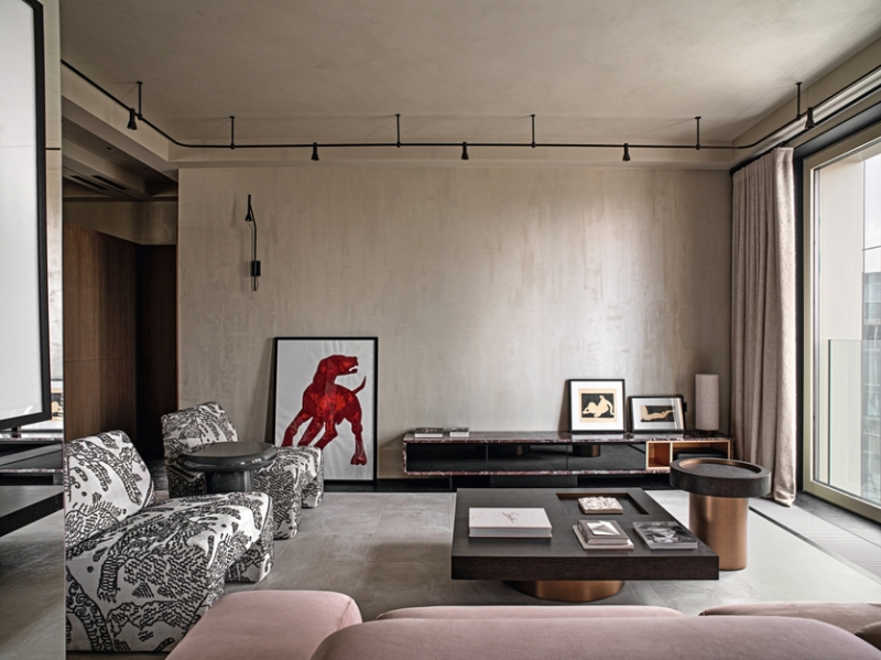 Необычная и элегантная квартира в Тюмени