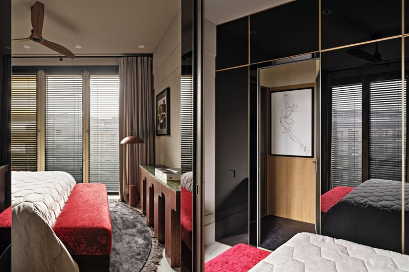 Необычная и элегантная квартира в Тюмени