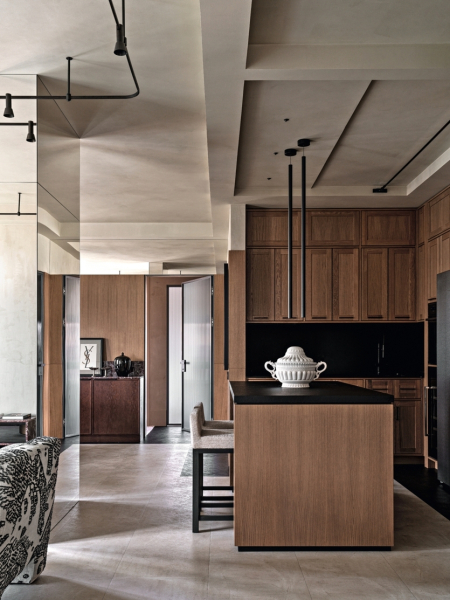 Необычная и элегантная квартира в Тюмени