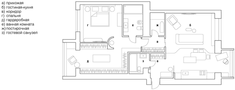 Оазис гедониста: квартира в Омске для успешной девушки